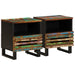 Nattbord 2 stk 40x34x46 cm gjenvunnet heltre