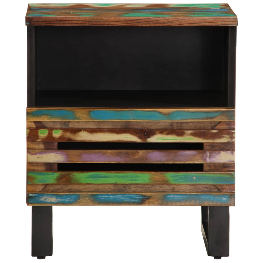 Nattbord 2 stk 40x34x46 cm gjenvunnet heltre