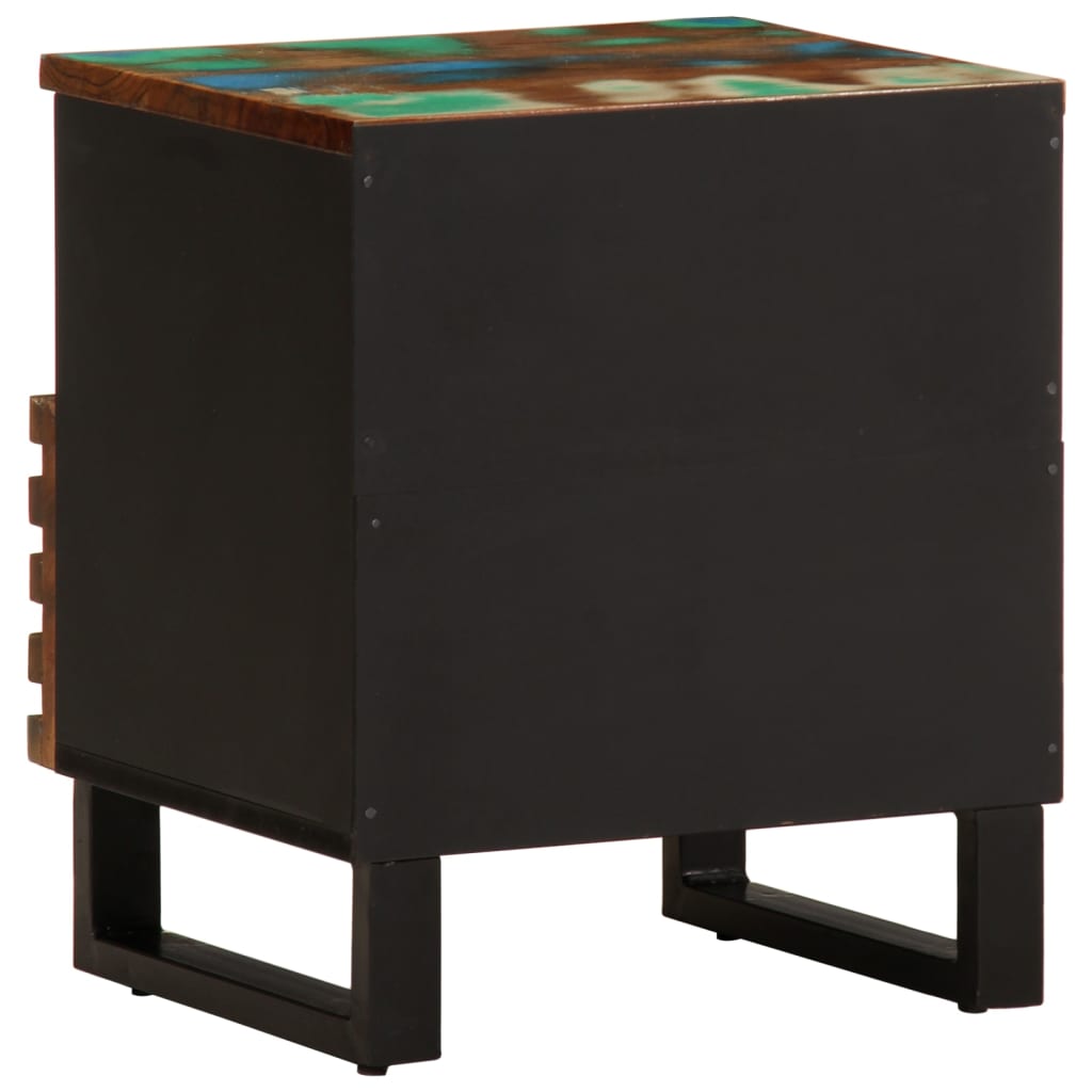 Nattbord 2 stk 40x34x46 cm gjenvunnet heltre
