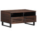 Salongbord brun 80x55x40 cm heltre mango