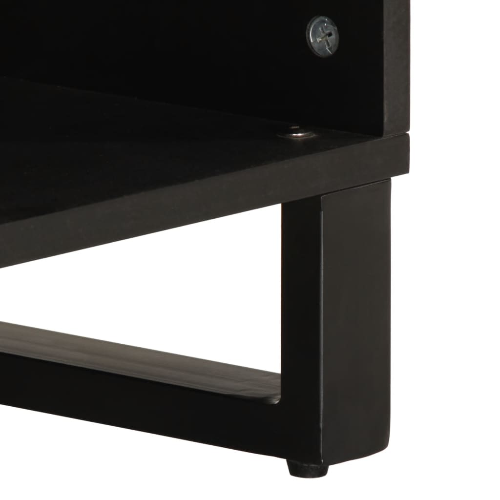 TV-benk 100x34x46 cm heltre akasie
