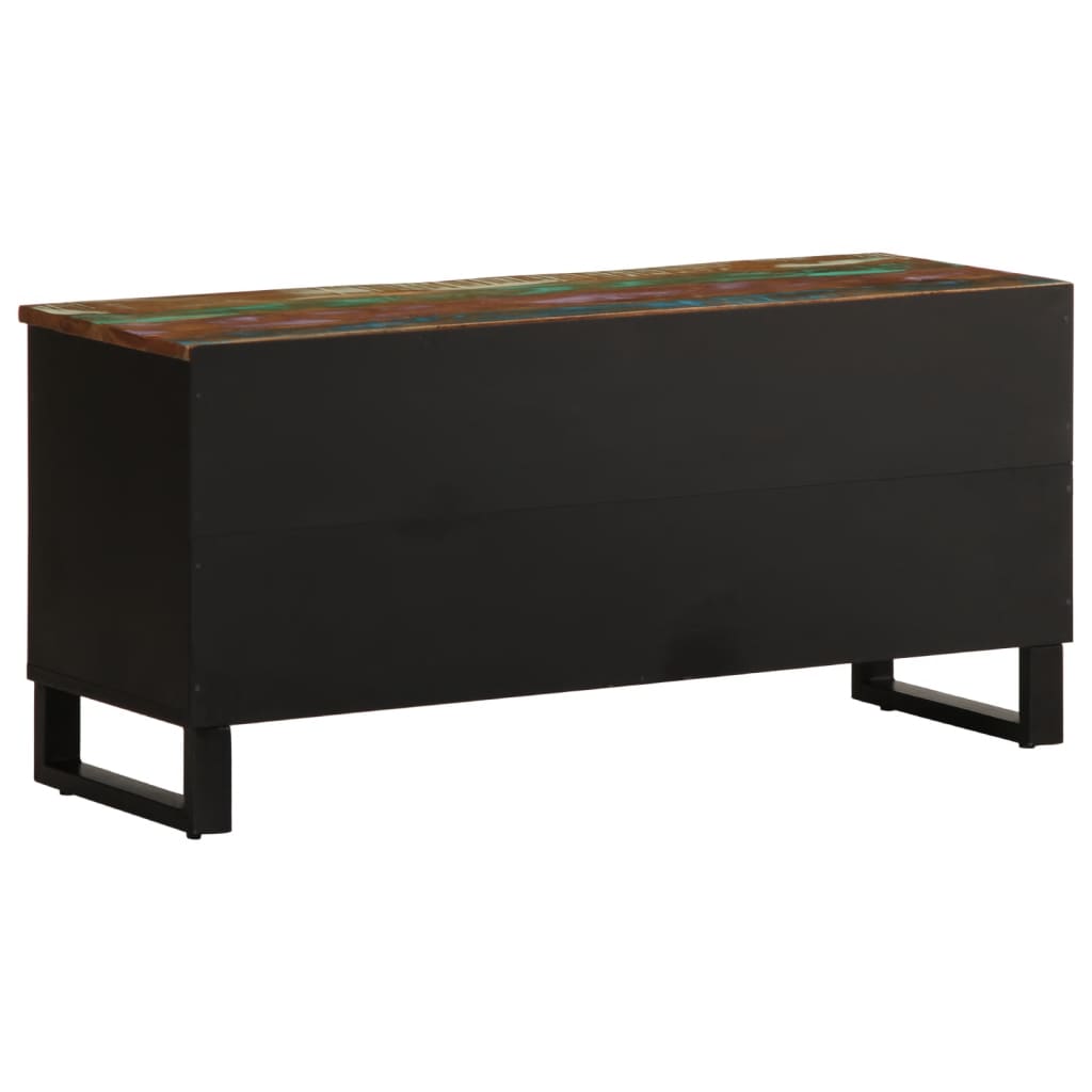 TV-benk 100x34x46 cm heltre akasie
