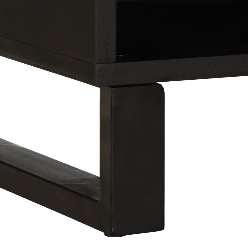TV-benk 100x34x46 cm heltre akasie