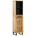 Skjenk 38x34x160 cm grovt heltre mangotre