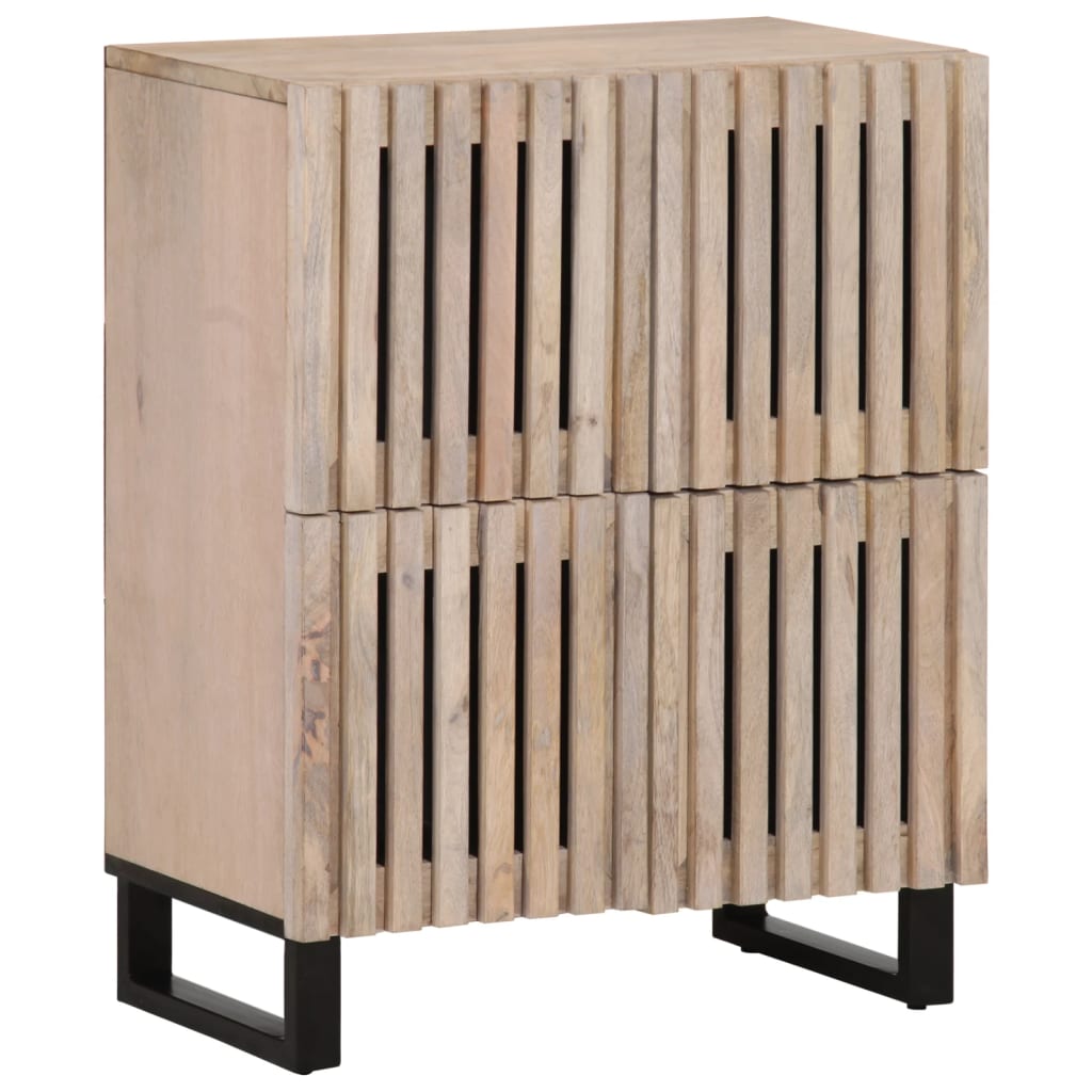 Skjenk 60x34x75 cm heltre mango