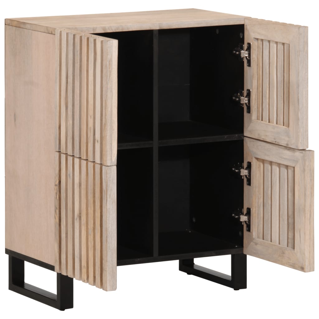Skjenk 60x34x75 cm heltre mango