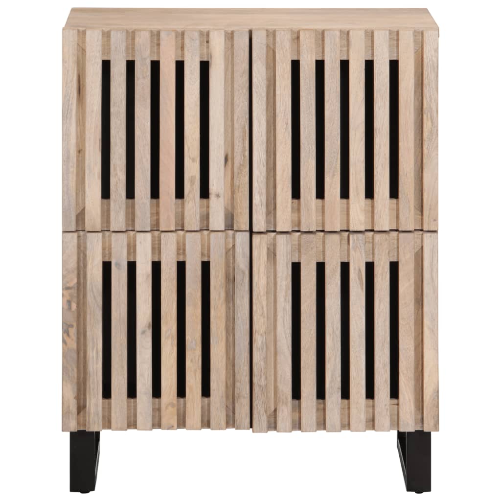 Skjenk 60x34x75 cm heltre mango