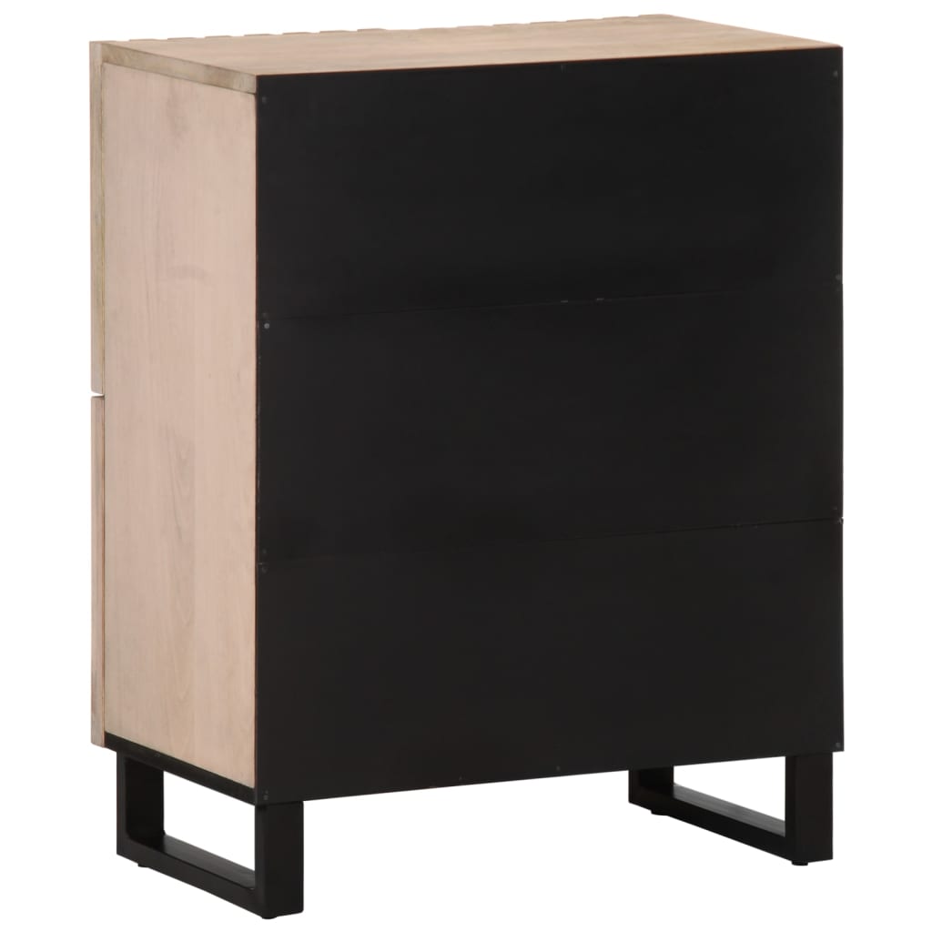 Skjenk 60x34x75 cm heltre mango