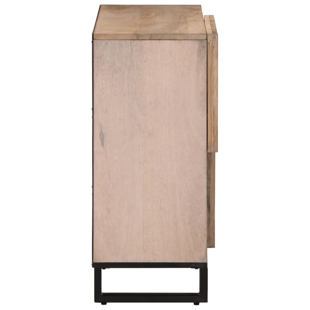 Skjenk 80x34x75 cm heltre mango