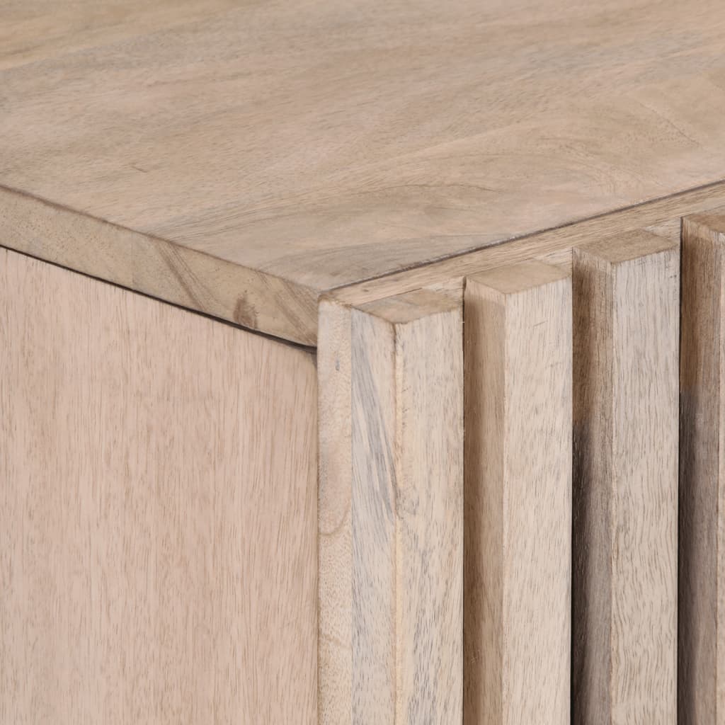 Skjenk 80x34x75 cm heltre mango