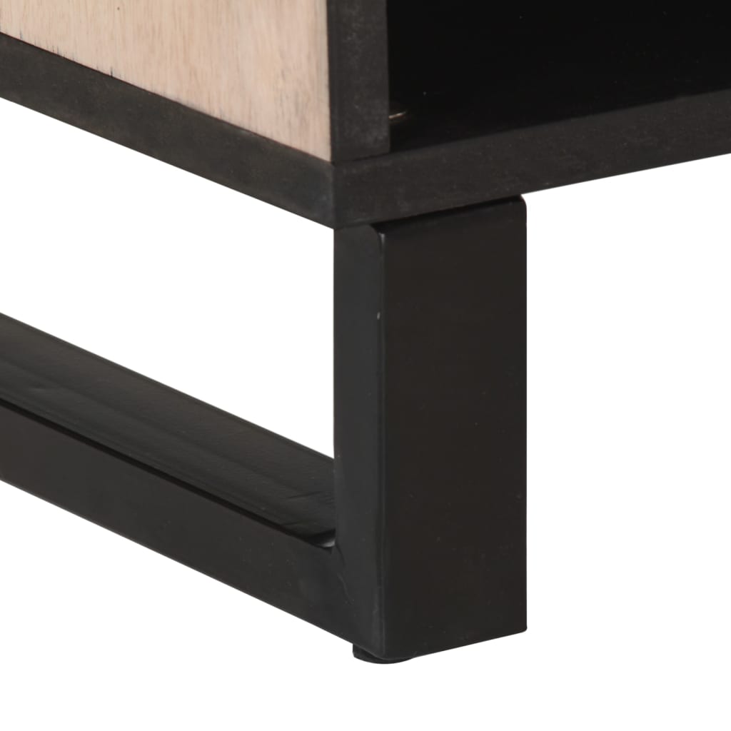 Skjenk 80x34x75 cm heltre mango