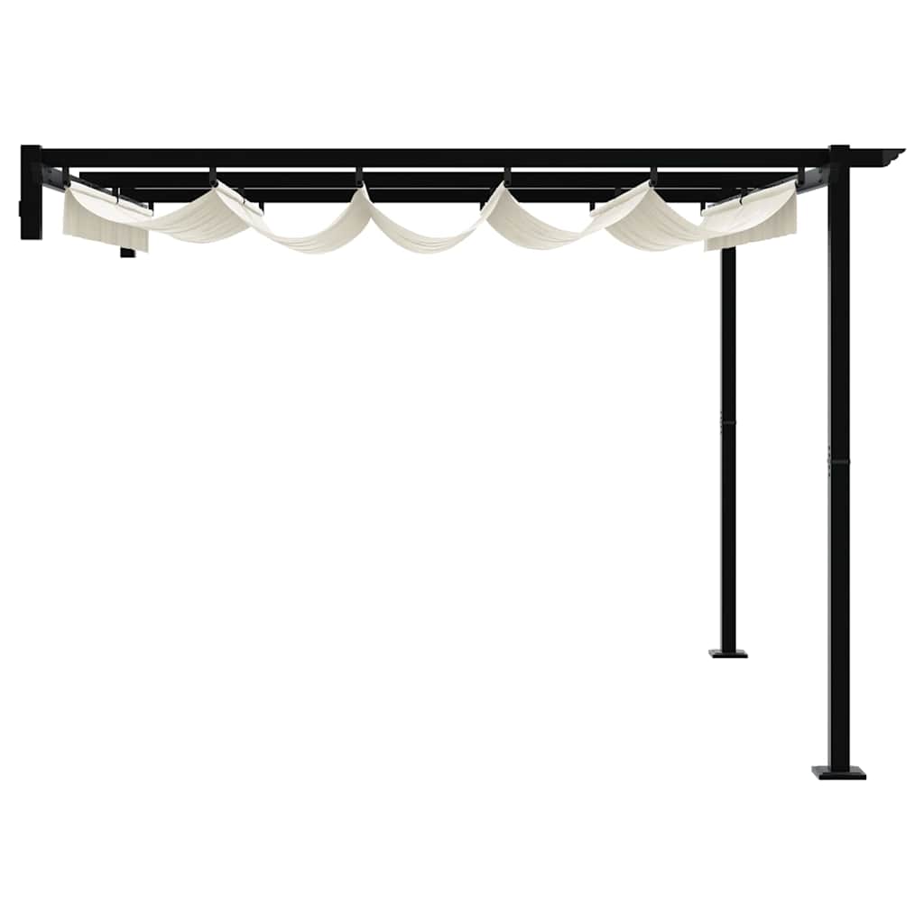 Paviljong Krem 300 x 300 x 200 cm Polyester
