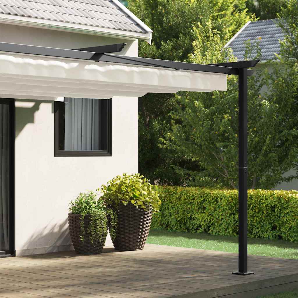 Paviljong Krem 400 x 300 x 200 cm Polyester