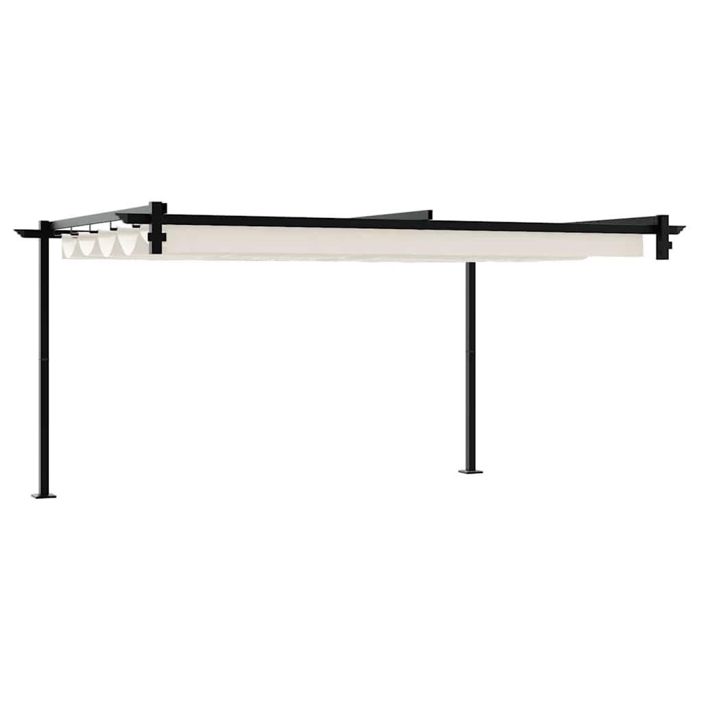Paviljong Krem 400 x 300 x 200 cm Polyester