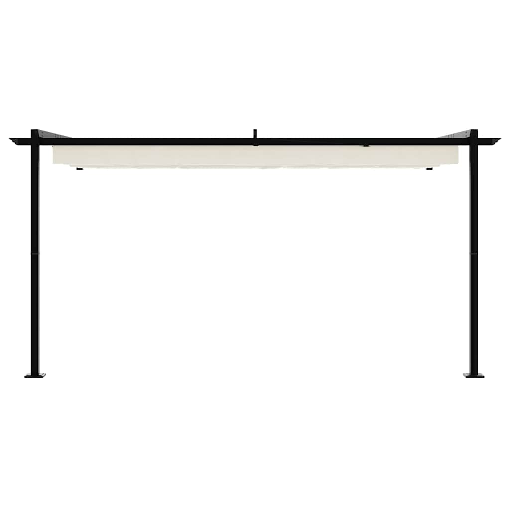 Paviljong Krem 400 x 300 x 200 cm Polyester