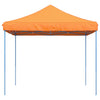 Sammenleggbart partytelt pop-up oransje 292x292x315 cm