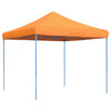 Sammenleggbart partytelt pop-up oransje 292x292x315 cm