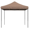 Sammenleggbart partytelt pop-up brun 292x292x315 cm
