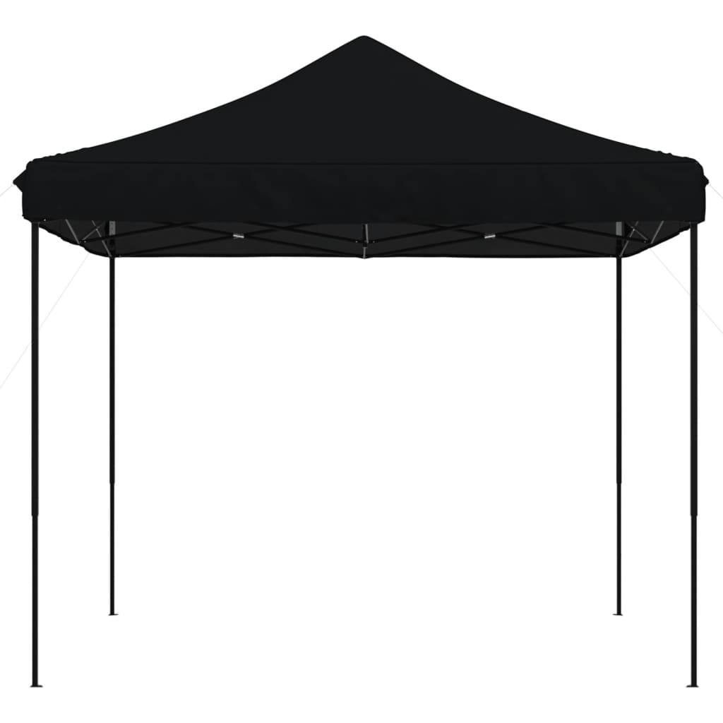 Sammenleggbart partytelt pop-up svart 292x292x315 cm