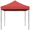 Sammenleggbart partytelt pop-up burgunder 440x292x315 cm