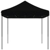 Sammenleggbart partytelt pop-up svart 440x292x315 cm