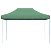 Sammenleggbart partytelt pop-up brun 410x279x315 cm