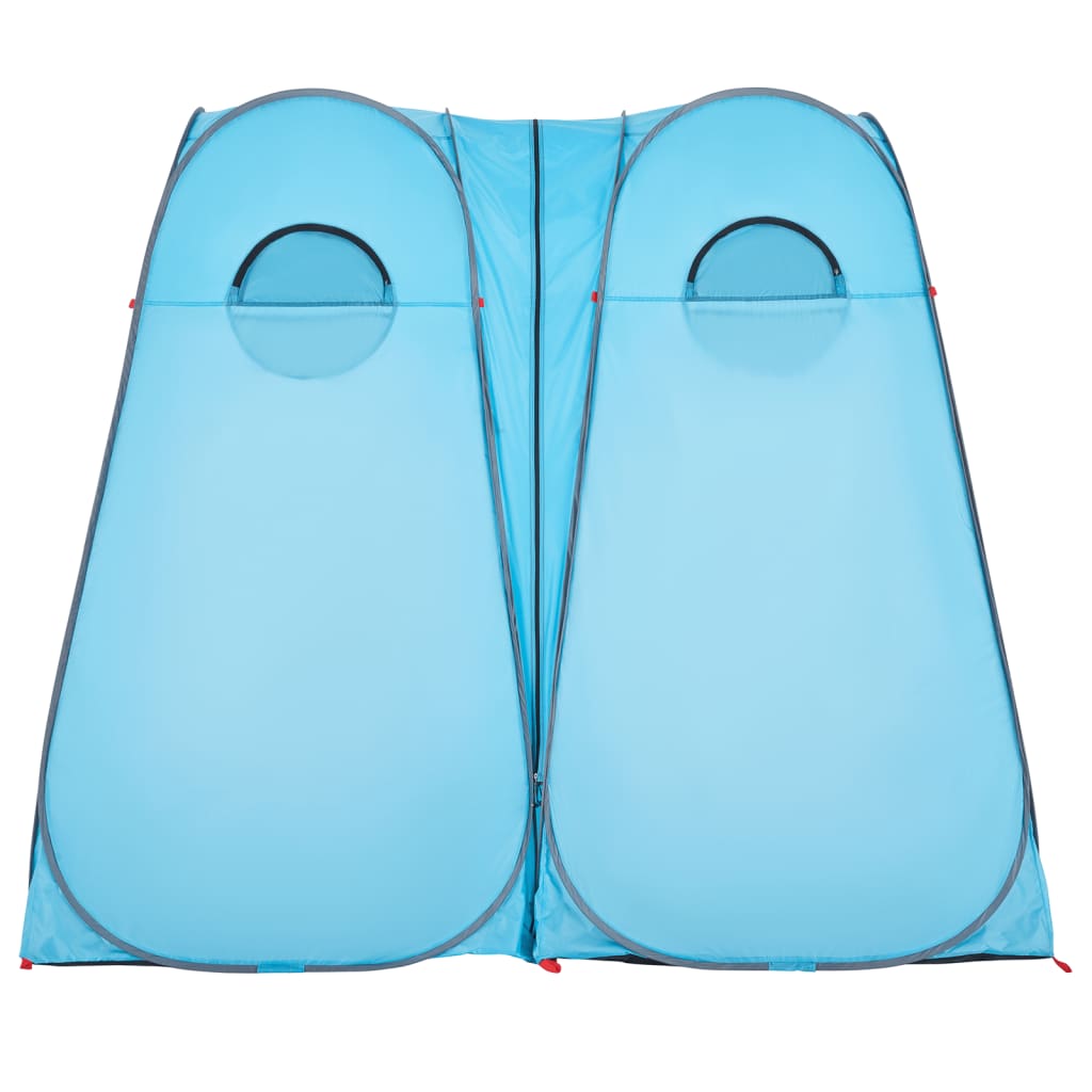 Omkledningstelt blå pop-up vanntett