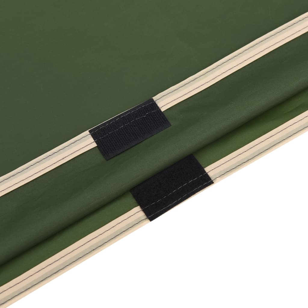 Regnponcho med hette 2-i-1 design grønn 223x145 cm