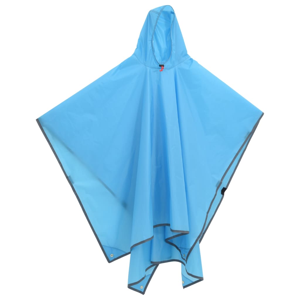 Regnponcho med hette 2-i-1 design 223x145 cm