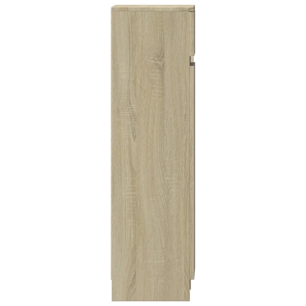 Skohylle sonoma eik 100,5x28x100 cm konstruert tre