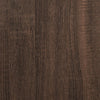 Veggskap brun eik 99x18x16,5 cm konstruert tre