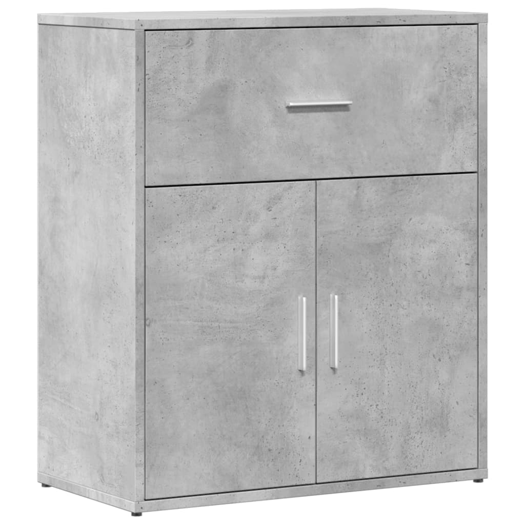 Skjenk grå 60x31x70 cm konstruert tre