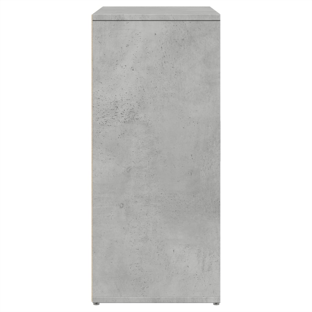 Skjenk grå 60x31x70 cm konstruert tre