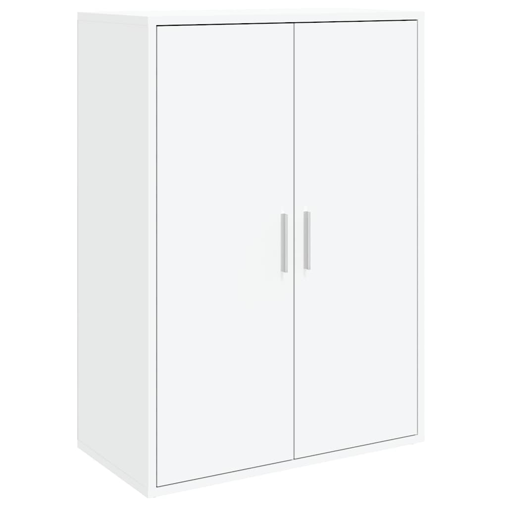 Skjenk hvit 60x31x84 cm konstruert tre
