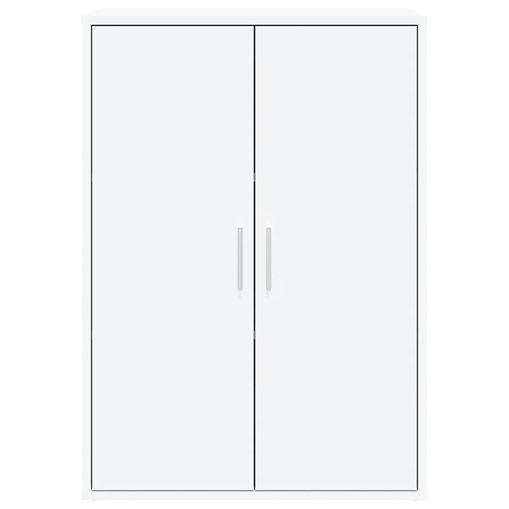 Skjenk hvit 60x31x84 cm konstruert tre