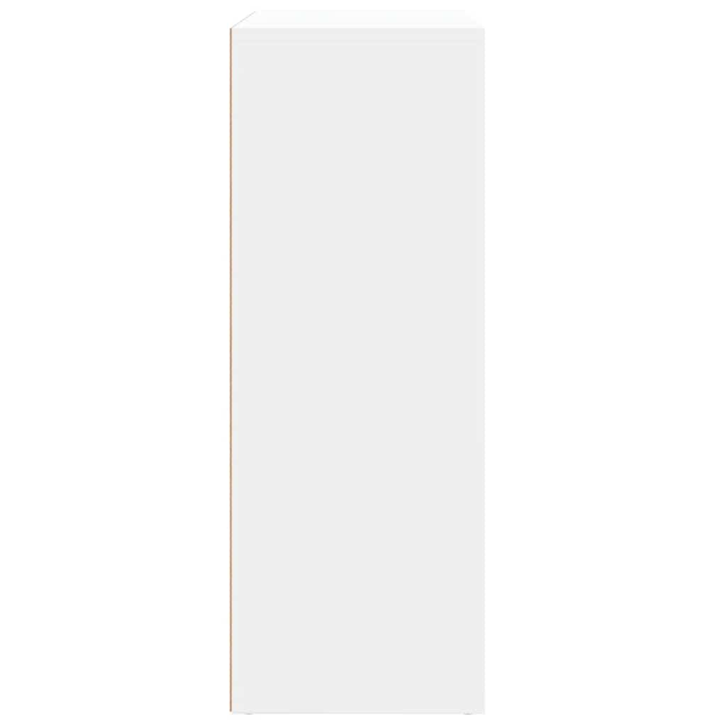 Skjenk hvit 60x31x84 cm konstruert tre