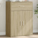 Skjenk sonoma eik 60x30x84 cm konstruert tre