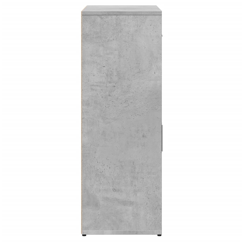 Skjenk betonggrå 60x30x84 cm konstruert tre