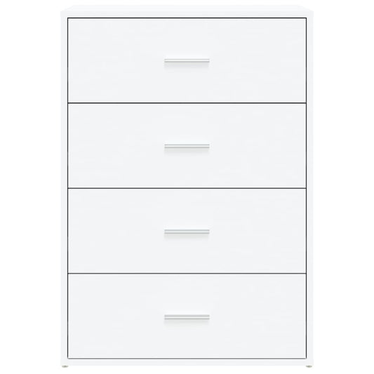 Skjenk hvit 60x31x84 cm konstruert tre