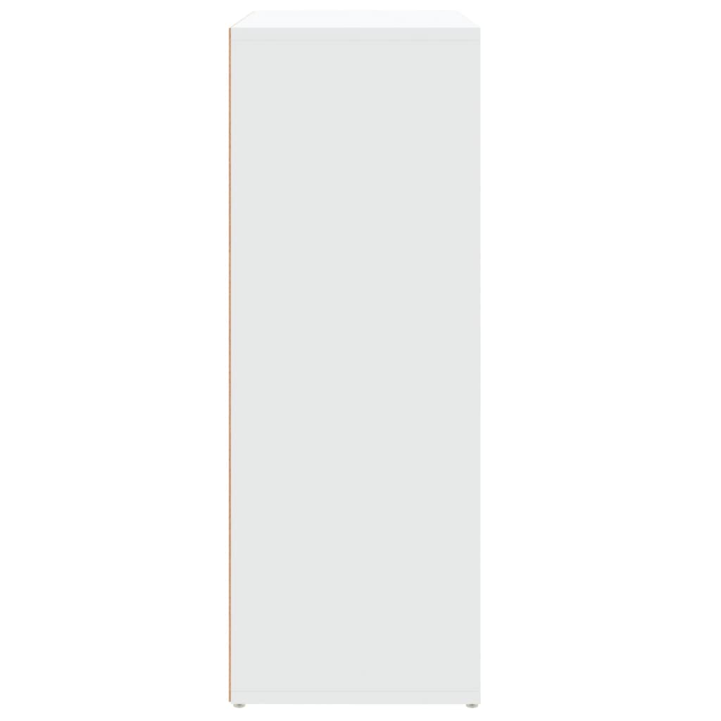 Skjenk hvit 60x31x84 cm konstruert tre