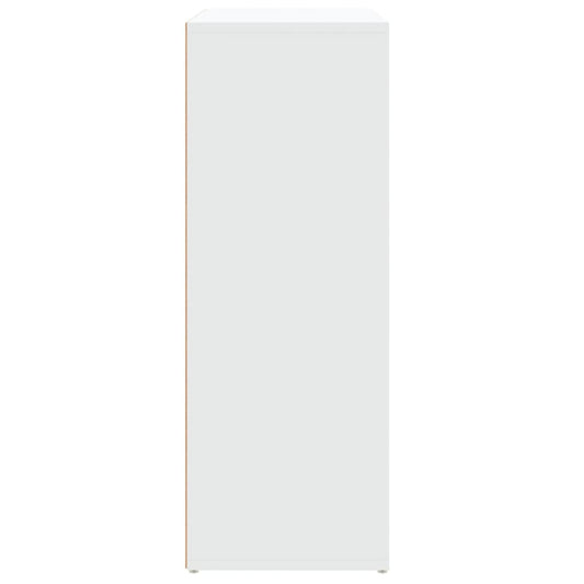 Skjenk hvit 60x31x84 cm konstruert tre