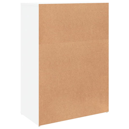 Skjenk hvit 60x31x84 cm konstruert tre