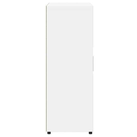 Skjenk hvit 60x31x84 cm konstruert tre