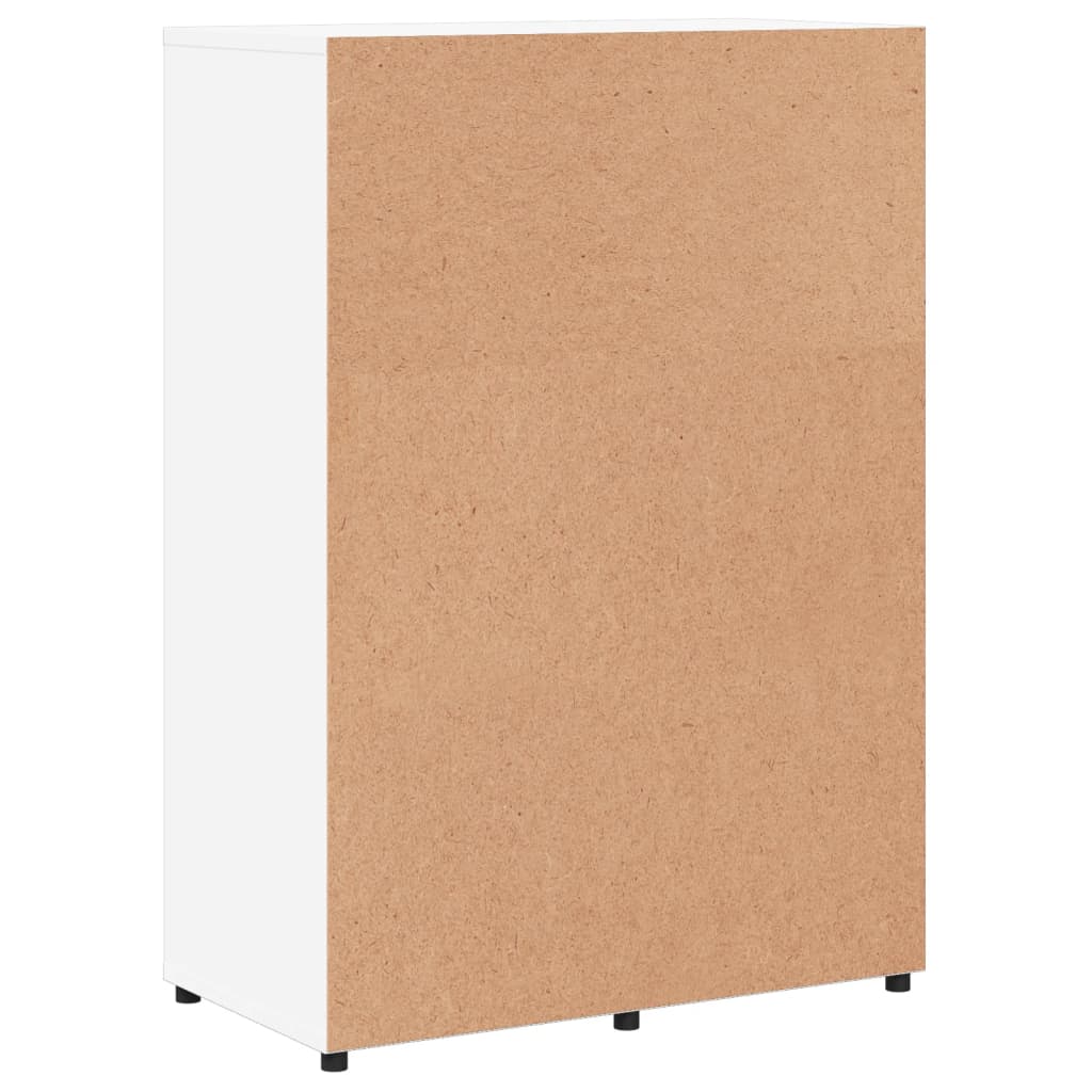 Skjenk hvit 60x31x84 cm konstruert tre