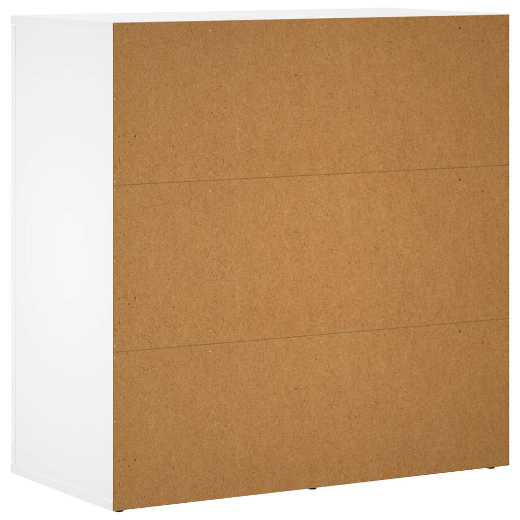 Skjenk hvit 79x38x80 cm konstruert tre vidaXL