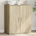 Skjenk sonoma eik 79x38x80 cm konstruert tre
