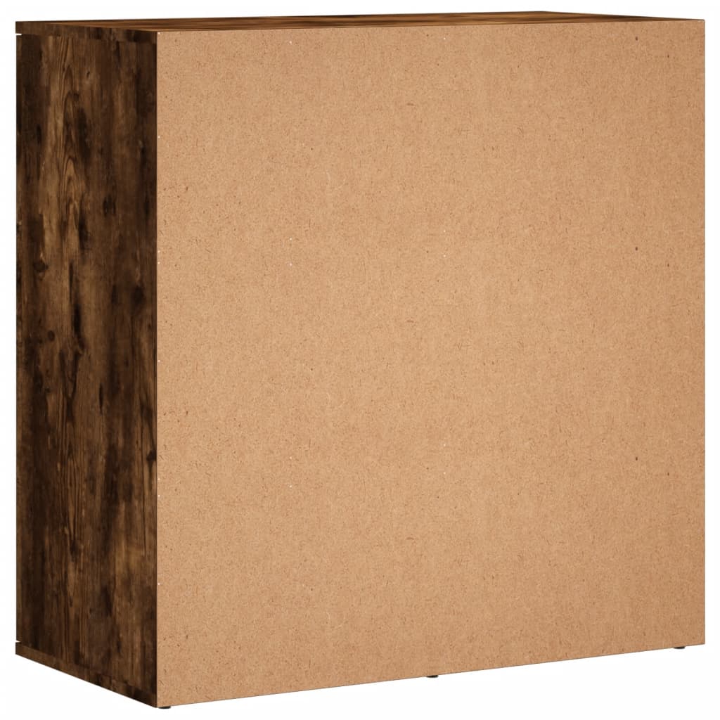 Skjenk røkt eik 79x38x80 cm konstruert tre