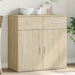 Skjenk sonoma eik 79x38x80 cm konstruert tre