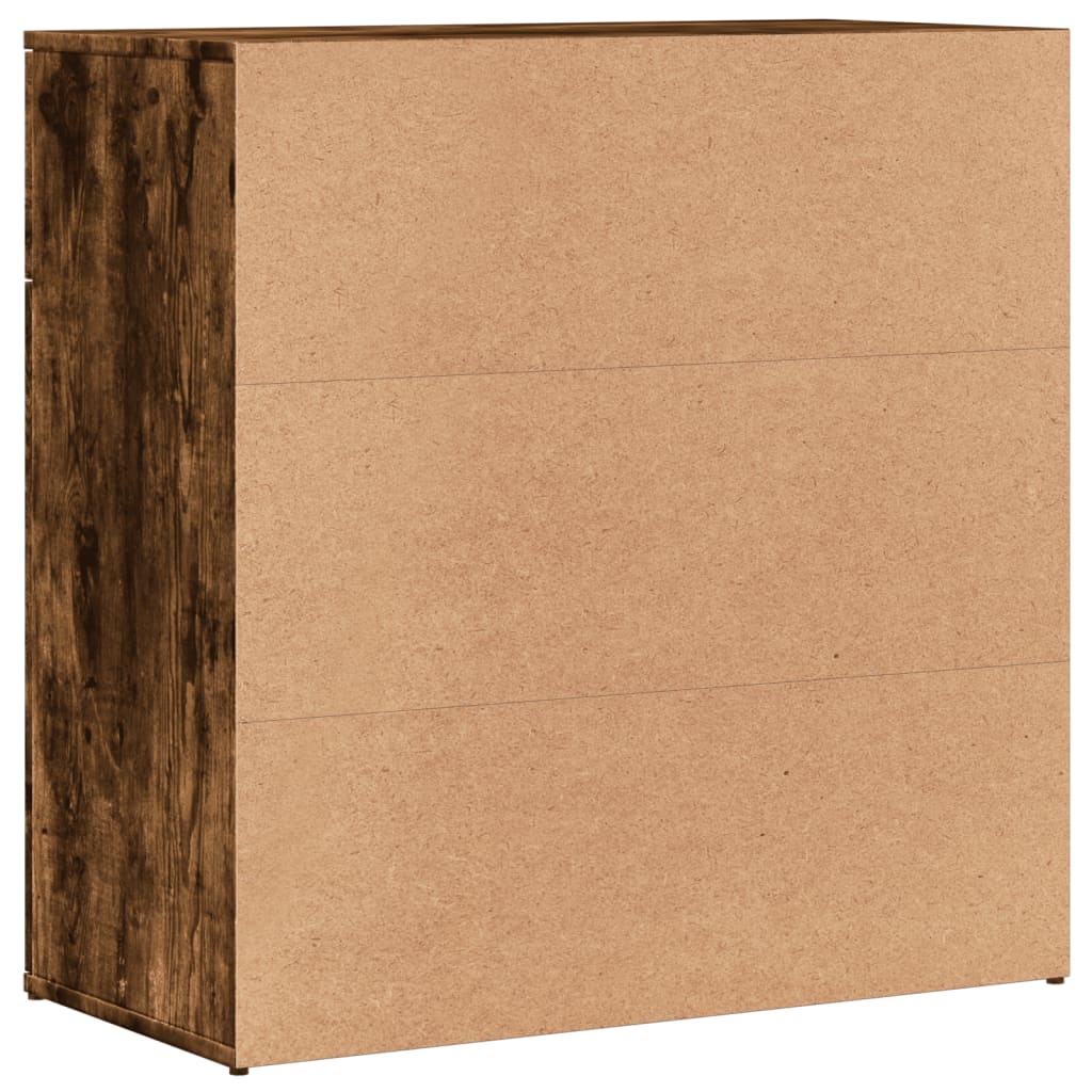 Skjenk røkt eik 79x38x80 cm konstruert tre