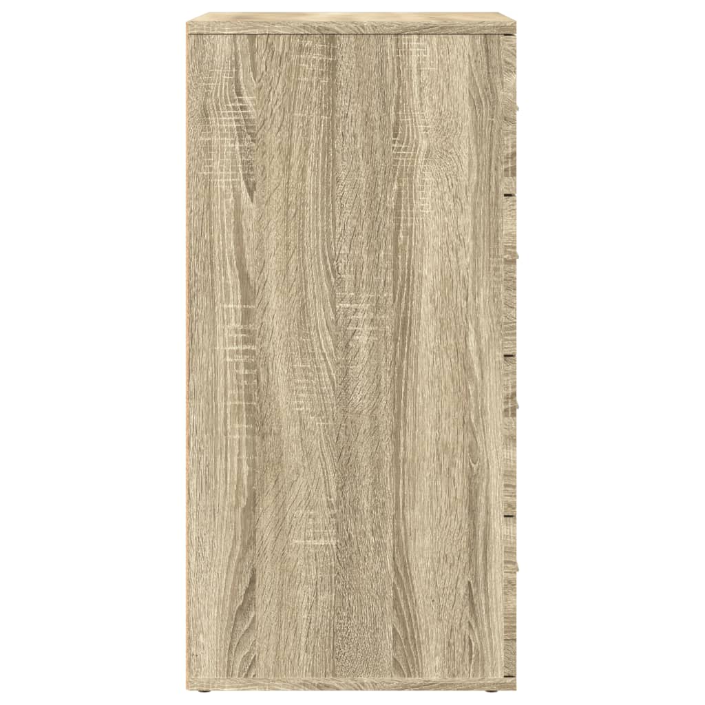Skjenk sonoma eik 60x39x80 cm konstruert tre